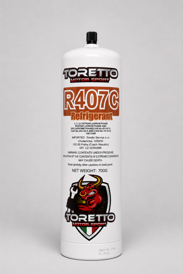 R407C 700g Lindal 7/16 | Buy Refrigerant Gas – Toretto