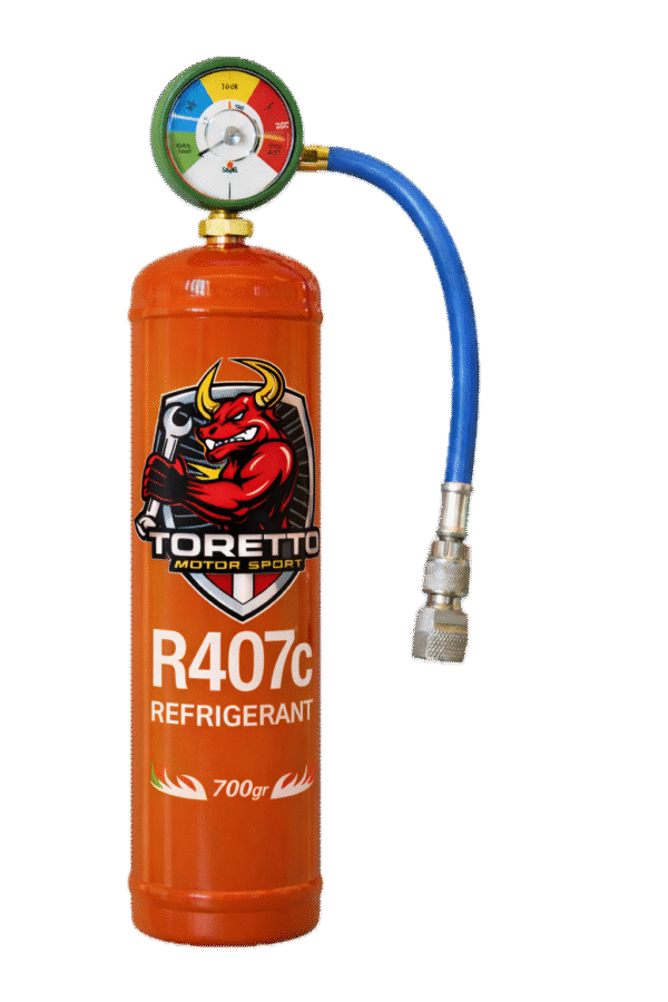 r407c 700gr with pressure gauge